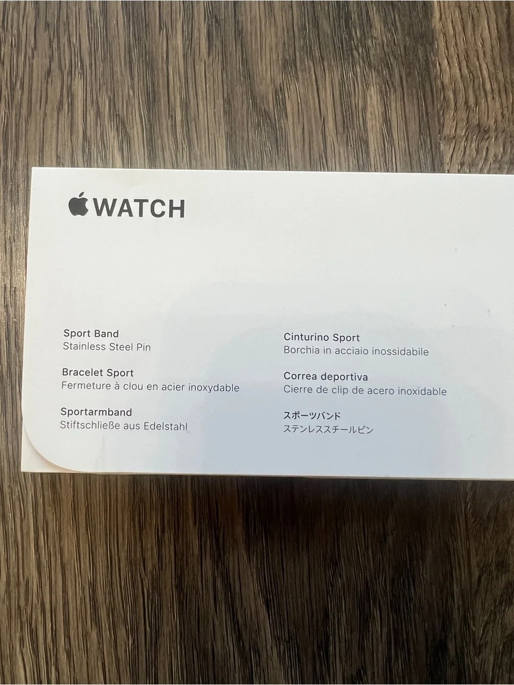 Apple Watch Sport Band - 41mm size S/M - Storm Blue